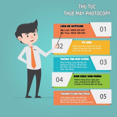 Thủ tục dịch vụ cho thuê máy photocopy tại di linh