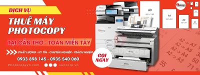 Cho Thuê Máy Photocopy Tại Cần Thơ