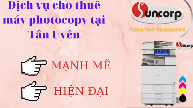 Dịch vụ cho thuê máy photocopy tại Tân Uyên