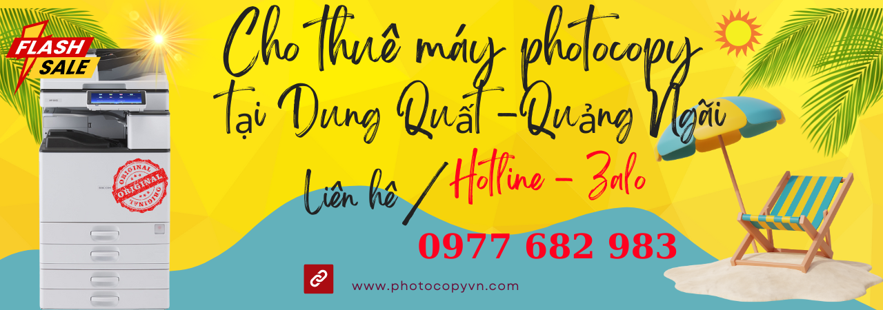 thuê máy photocopy tại dung quất